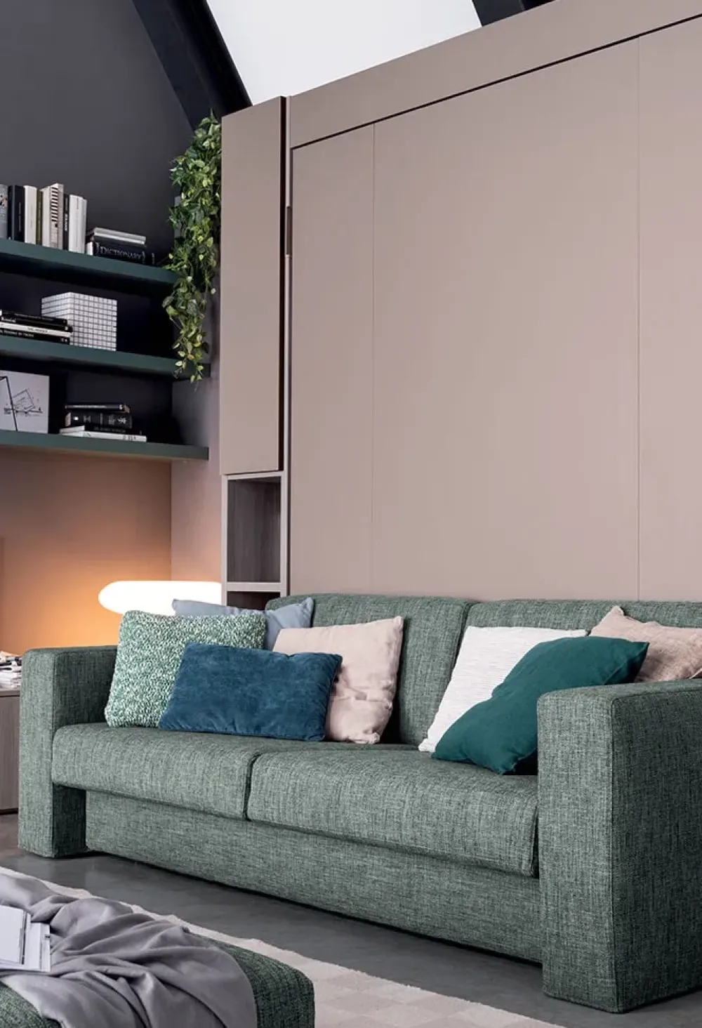 Letto moderno a scomparsa Nobu- promo sul nuovo a prezzo scontato Letti