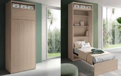 Mobilificio Bellutti Letto moderno a scomparsa Trasformabili a prezzo scontato- Letti