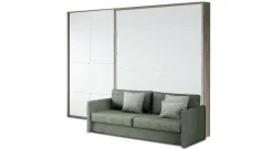 Artigianale Letto moderno a scomparsa Composizione letto/divano/scrivania a prezzo ribassato- Letti