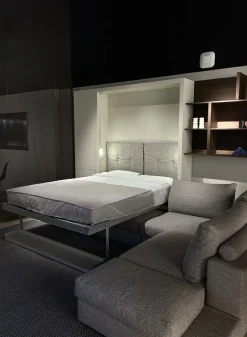 Clei Letto moderno a scomparsa Tango - divano angolo a prezzo scontato- Letti