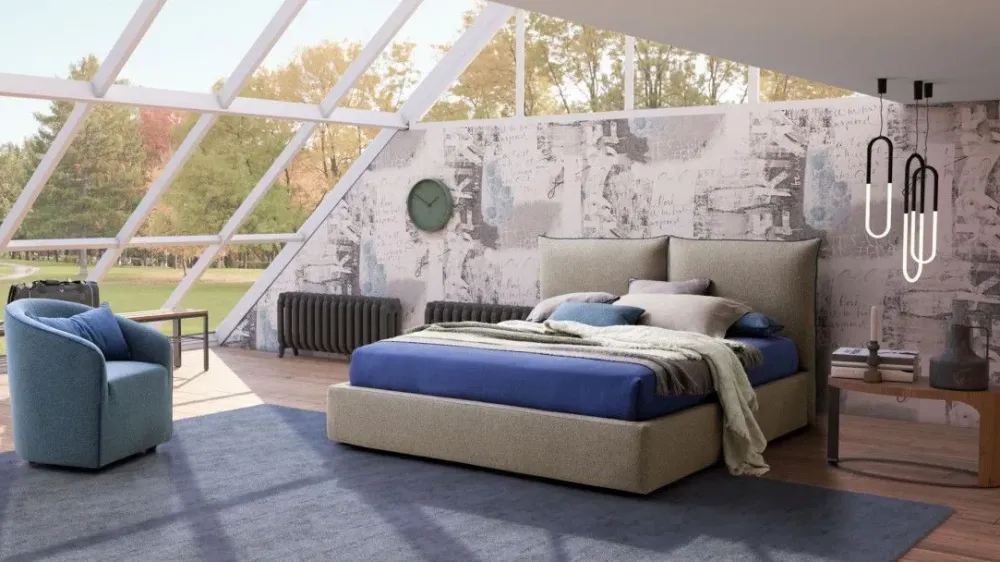 Sale Letto moderno Allen scontato 35% Letti