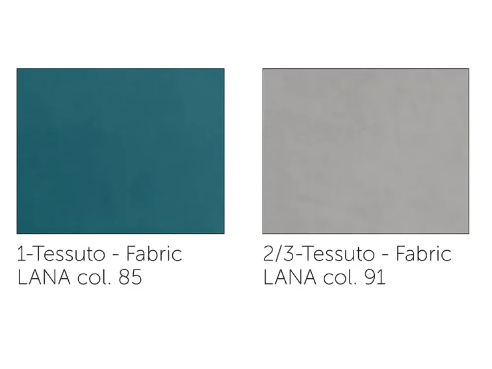 Letto moderno Brenda tessuto Stilfar con un ribasso esclusivo^Stilfar Italia Best