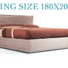 Letto moderno Chantal king size 180 con un ribasso del 48% Letti