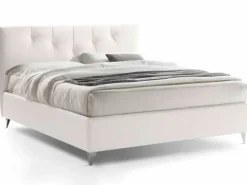 Letto moderno con contenitore Enrica ecopelle Stilfar a prezzo scontato^Stilfar Italia New