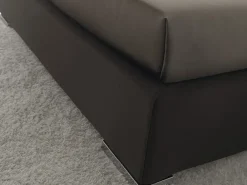 Letto moderno con contenitore Avorio a prezzo ribassato^Youdecor Discount