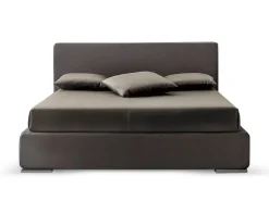 Letto moderno con contenitore Avorio a prezzo ribassato^Youdecor Discount