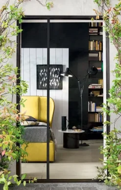 Artigianale Letto moderno con contenitore Cannes a prezzo ribassato- Letti