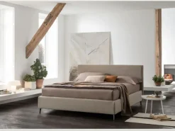 Letto moderno con contenitore Benny a prezzo scontato^V&nice