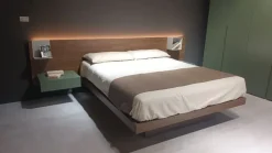 Outlet Letto moderno con contenitore Miranda a prezzo ribassato Letti