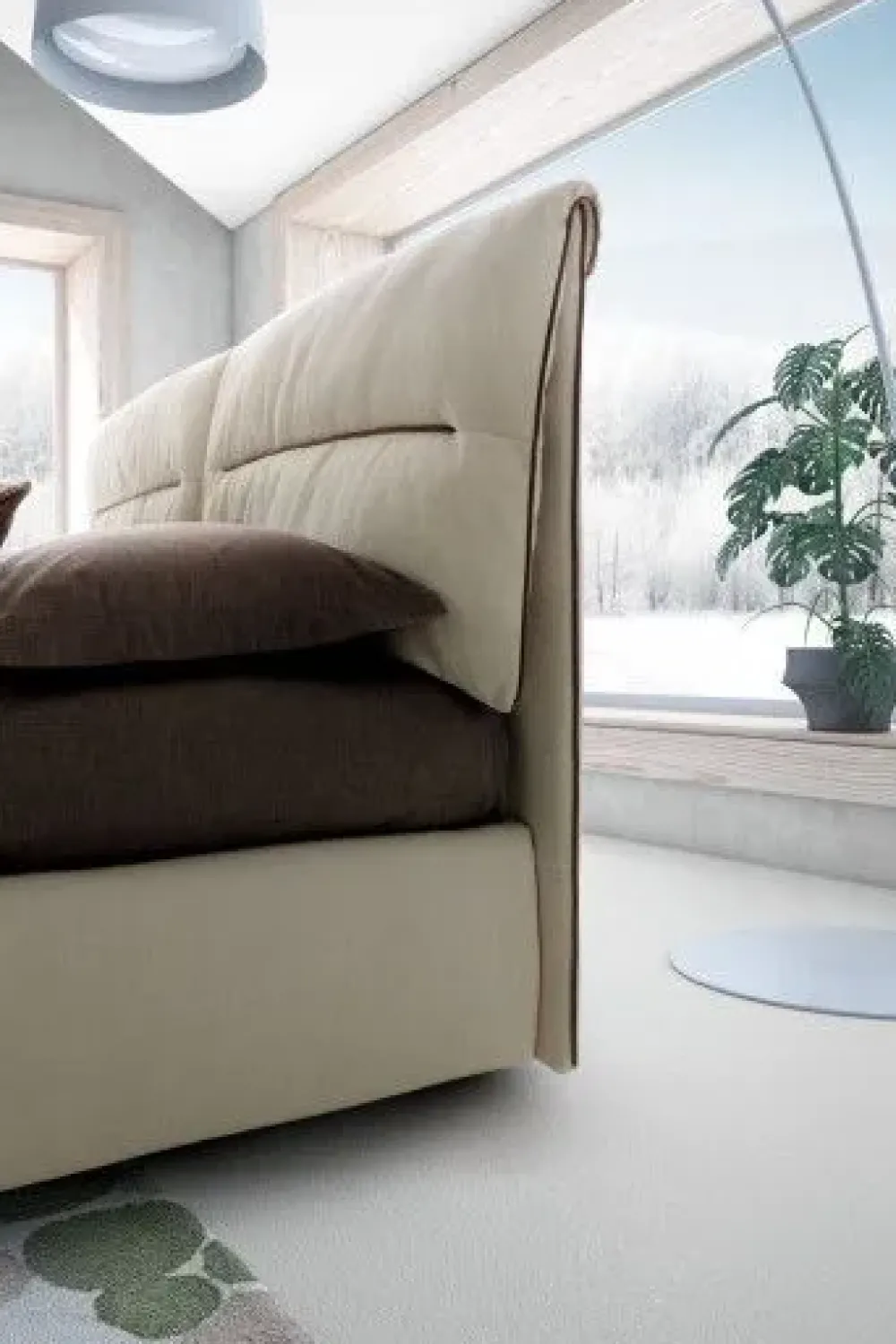 Online Letto moderno con contenitore Academy a prezzo scontato Letti