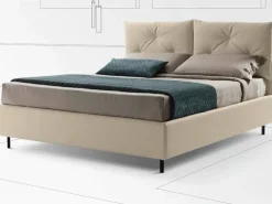 Best Letto moderno con contenitore Francesca ecopelle Stilfar a prezzo ribassato Letti
