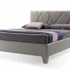Outlet Letto moderno con contenitore Chiara ecopelle Stilfar a prezzo ribassato Letti