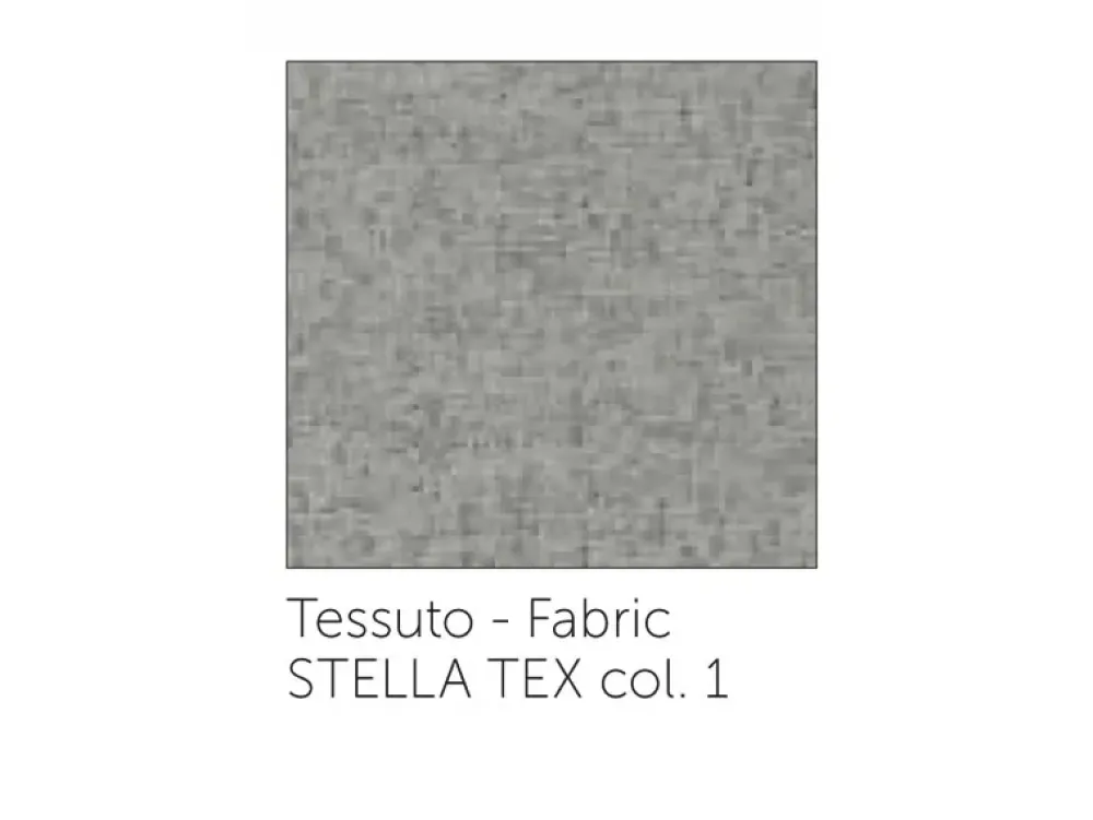 Sale Letto moderno con contenitore Chiara tessuto Stilfar a prezzo scontato Letti