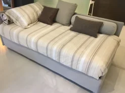 Letto moderno con contenitore Force a prezzo scontato^Oggioni Sale