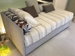 Letto moderno con contenitore Force a prezzo scontato^Oggioni Sale