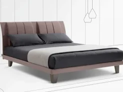 Online Letto moderno con gambe Carolina rete Stilfar a prezzo scontato Letti