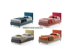New Letto moderno con gambe Twist * a prezzo scontato Letti