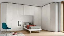 Letto moderno con gambe Teorema a prezzo scontato^Santalucia