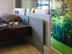 Lago Letto moderno con piedini Vele bed a prezzo ribassato- Letti