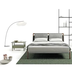 Dall'Agnese Letto moderno con piedini Tepu a prezzo scontato- Letti