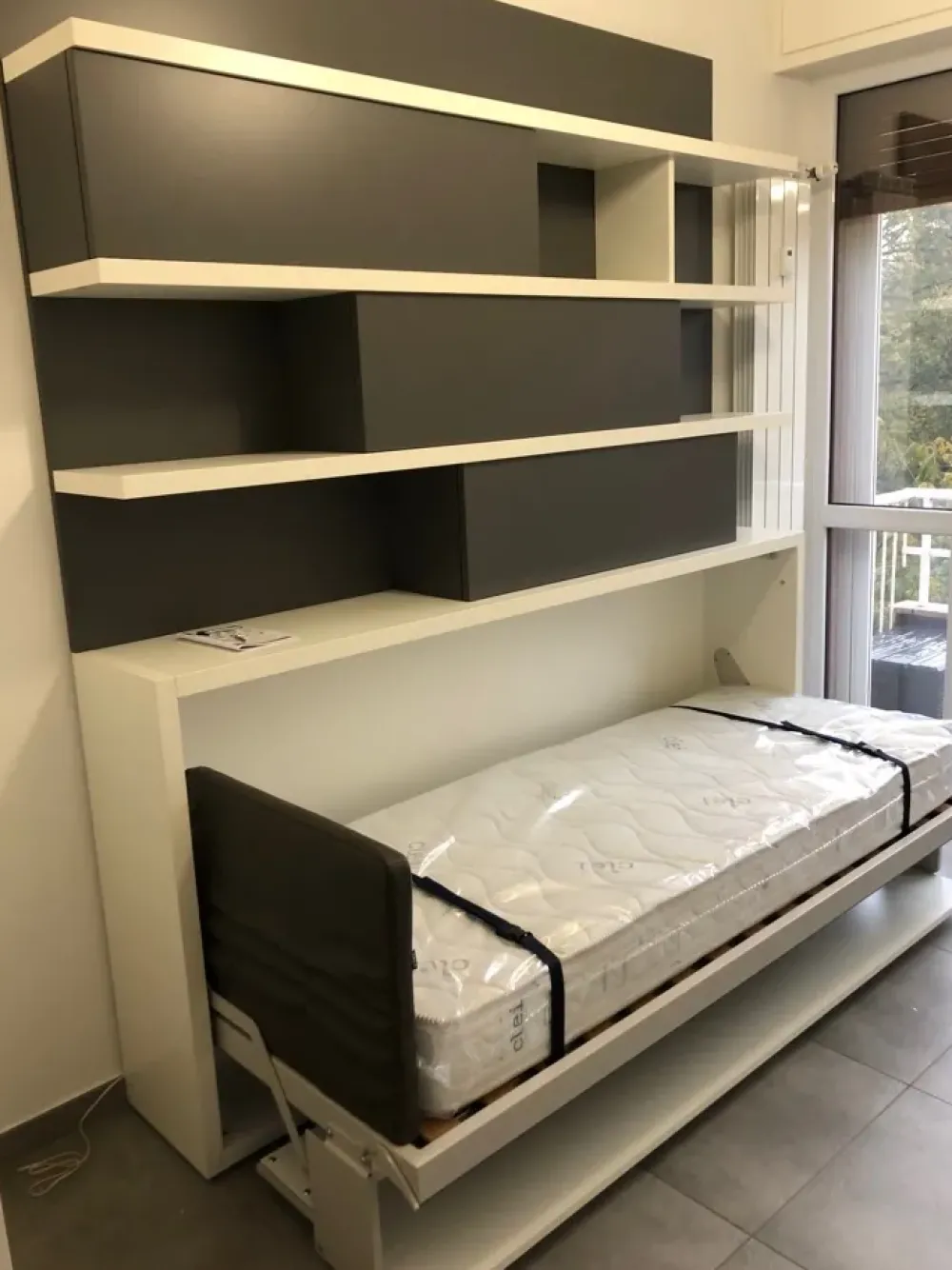 Clei Letto moderno Kali 90 board con un ribasso del 30%- Letti