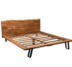 Letto moderno Letto legno modello foster legno india con un ribasso del 40%^Outlet Etnico Hot