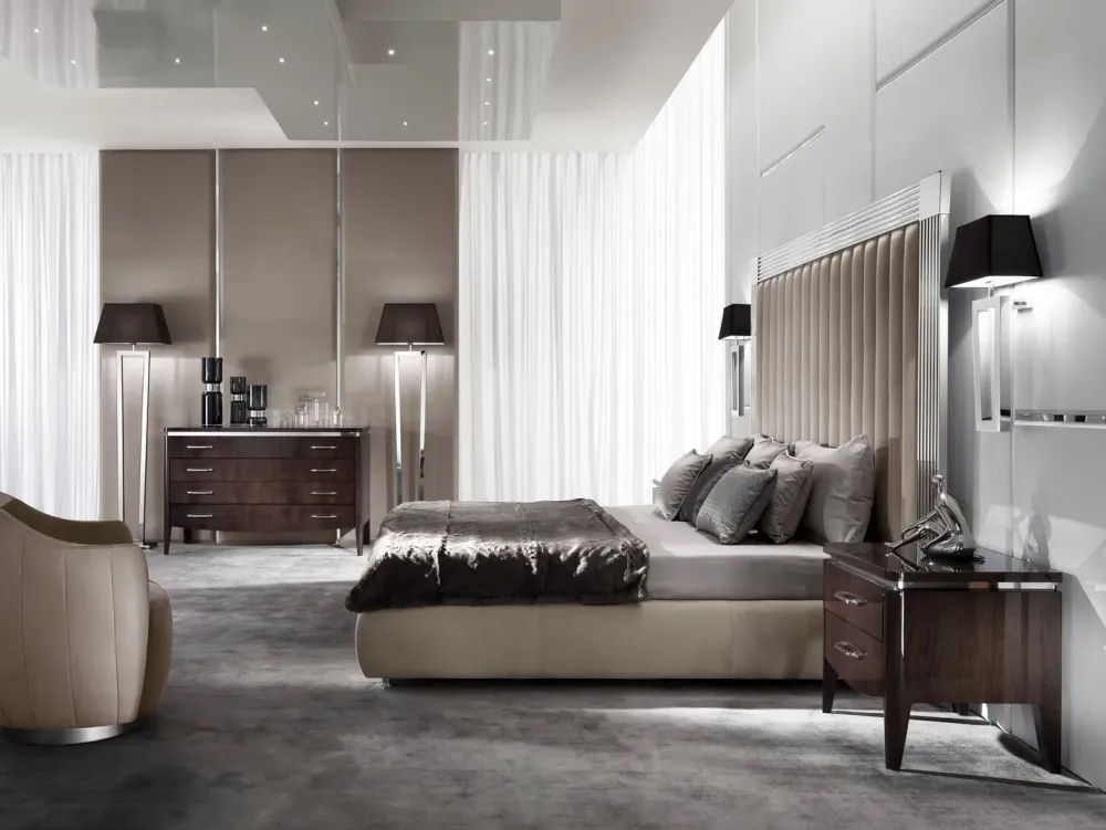 Clearance Letto moderno Letto luxury inox maxi con un ribasso esclusivo Letti