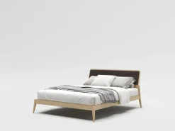 Outlet Letto moderno Letto matrimoniale modello larissa scontato 40% Letti