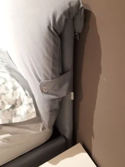 Oggioni Letto moderno Letto modello dama con contenitore e levitec con un ribasso del 31%- Letti