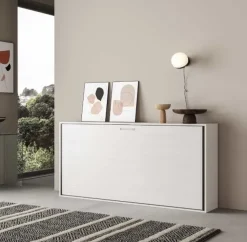 Md work Letto moderno Letto singolo a scomparsa completo di materasso scontato 37%- Letti