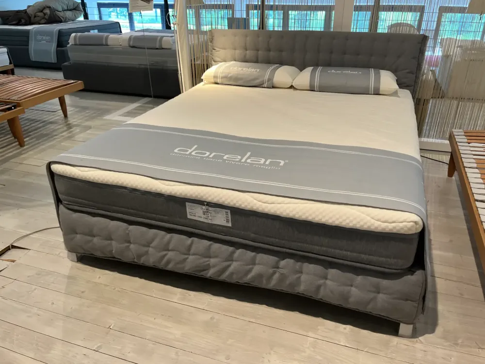 Letto moderno Letto trapuntato scontato 70%^Dorelan Outlet