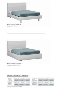 Letto moderno Living scontato 40%^ZG Mobili Clearance