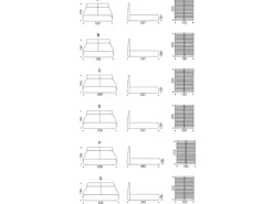 Online Letto moderno Matisse Cattelan con un ribasso esclusivo Letti