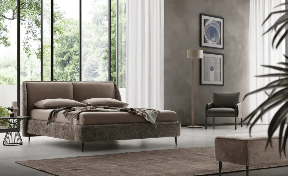 Le Comfort Letto moderno Timoty con uno sconto del 40%- Letti