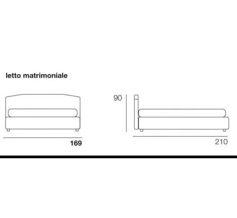 LETTO Monaco SCONTATO^Salvetti Online