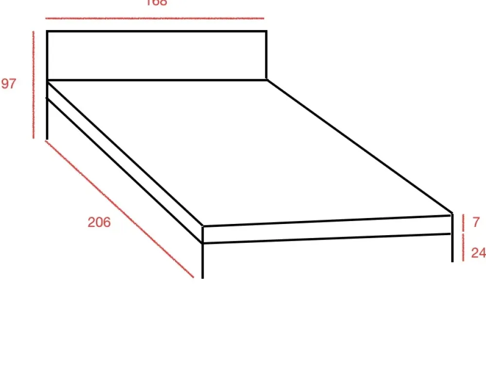 Artigianale Letto Mostar di scontato del 31%- Letti