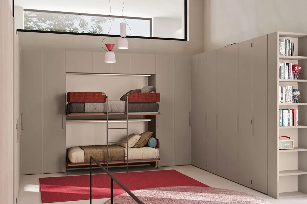 Clever LETTO Nikai up - letto a castello in OFFERTA OUTLET - 30%- Letti