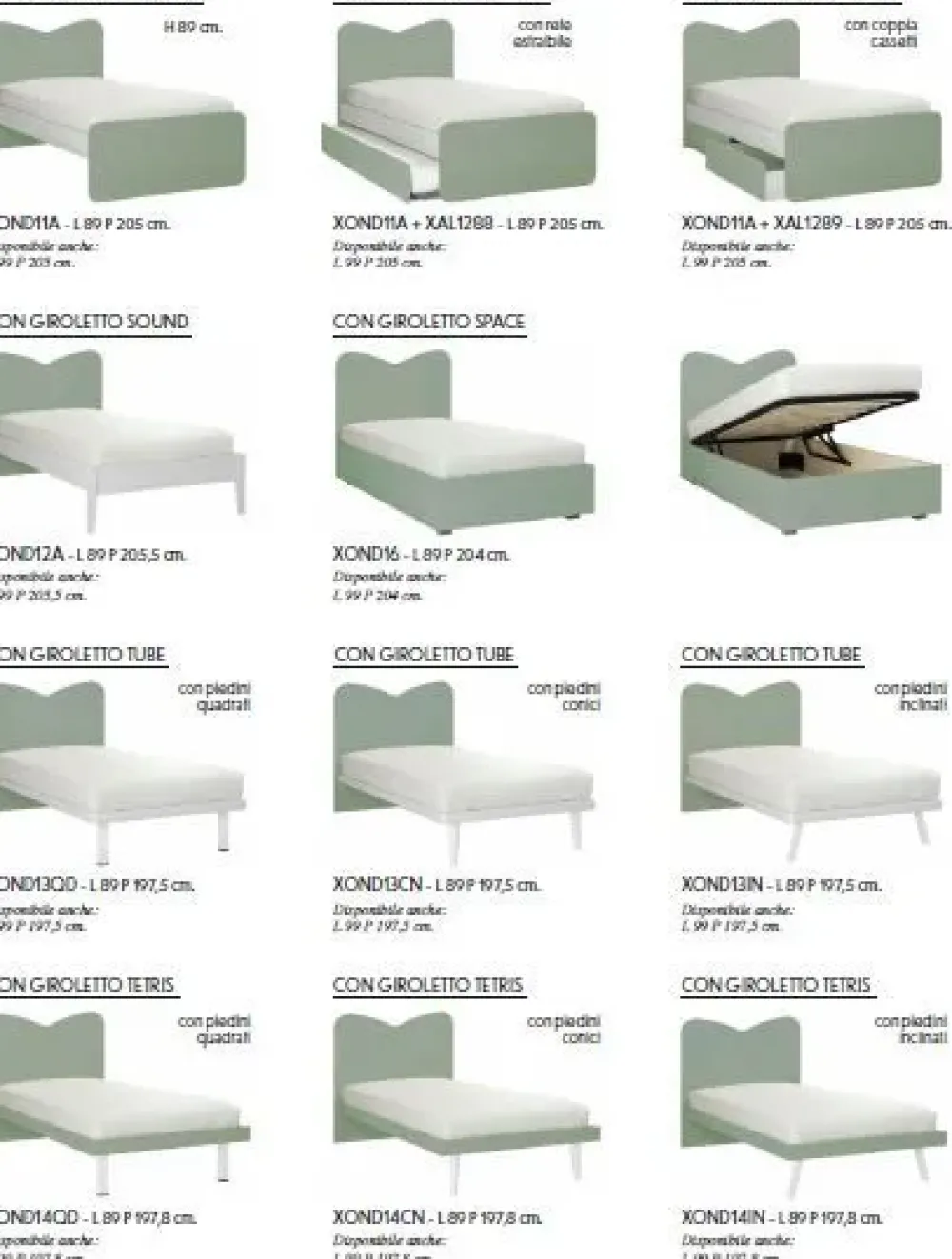 Letto Onda di scontato del 40%^ZG Mobili Hot