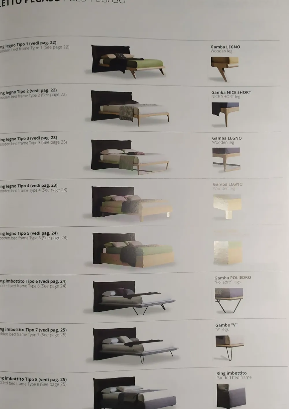 Alta Corte Letto Pegaso SCONTATO a PREZZI OUTLET- Letti