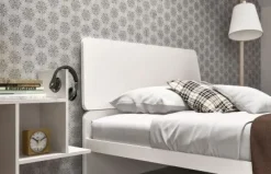 ZG Mobili Letto piazza e mezzo con pediera Trapezio a prezzo ribassato- Letti