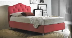 Stilfar Italia Letto piazza e mezzo con giroletto Barbara a prezzo riservato- Letti