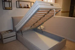 Discount Letto piazza e mezzo con contenitore Letto web a prezzo scontato Letti