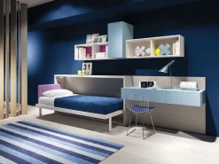 Clei Letto piazza e mezzo moderno Kali 120 a prezzo scontato- Letti