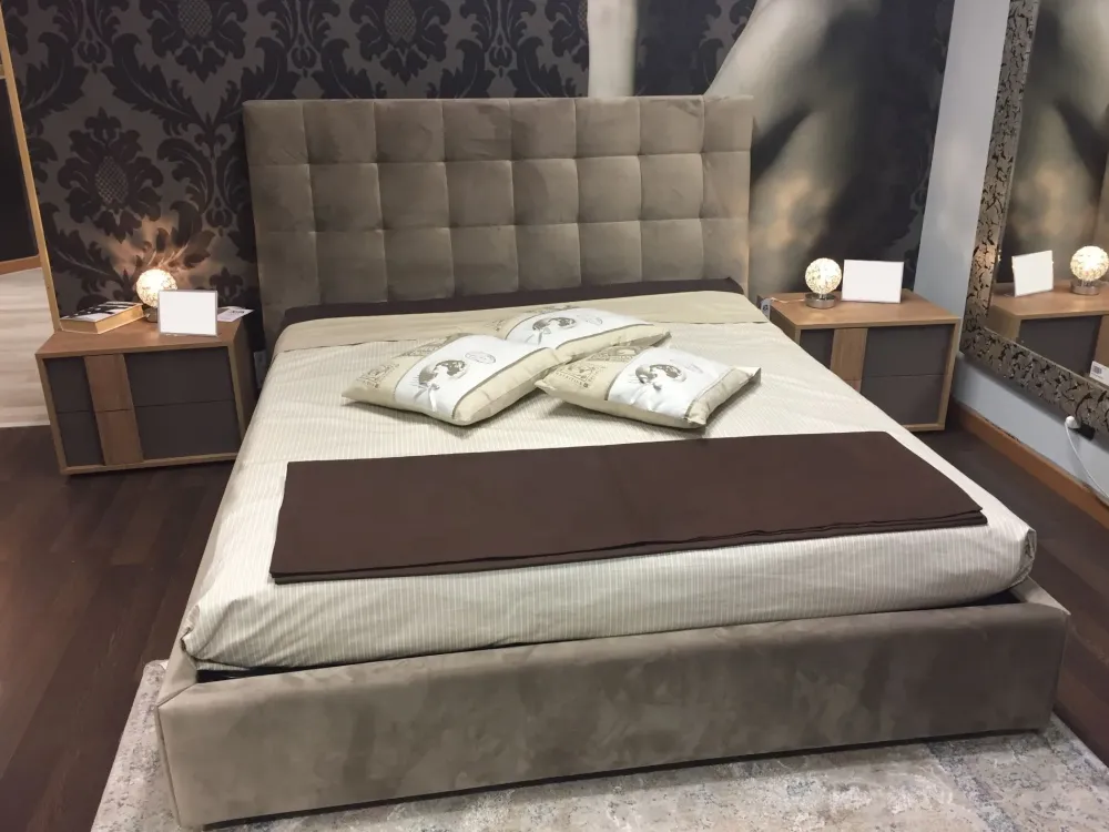 Artigiana letti Letto Regina SCONTATO a PREZZI OUTLET- Letti