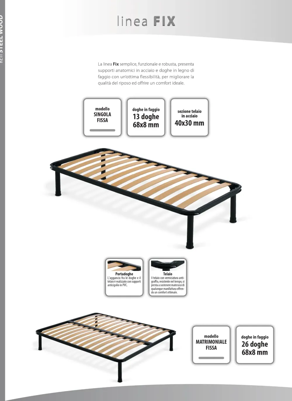 Letto Rio di scontato del 40%^ZG Mobili Sale