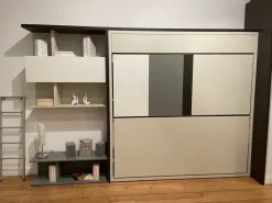 Outlet Letto singolo a scomparsa in legno KALI DUO 2200 di Letti