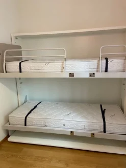 Letto singolo a scomparsa Kali duo board 1943 a prezzo scontato^Clei New