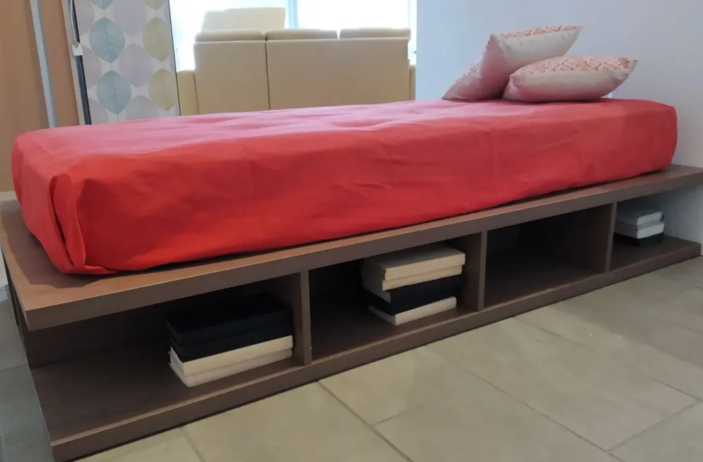 Doimo CityLine Letto singolo con cassetti Montreal a prezzo ribassato- Letti