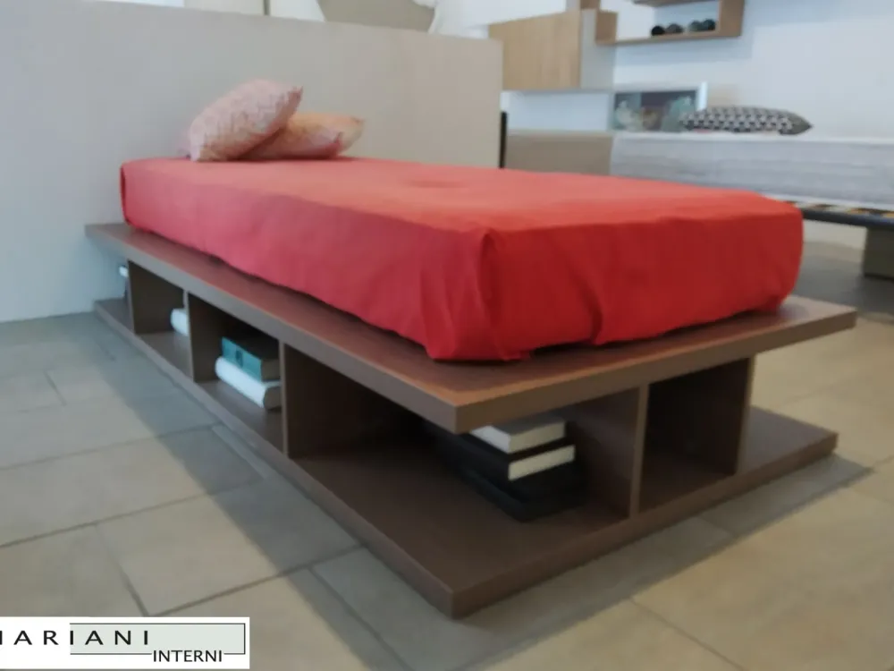Doimo CityLine Letto singolo con cassetti Montreal a prezzo ribassato- Letti