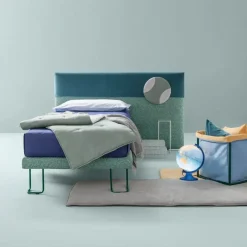 Discount Letto singolo con giroletto Plain a prezzo scontato Letti